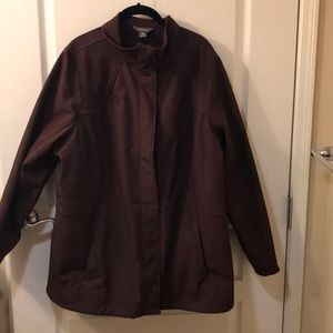 Eddie Bauer coat 2XL fleece lined NWOT